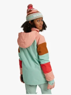 Burton Hart Jakke, Pink Dahlia/Faded Jade