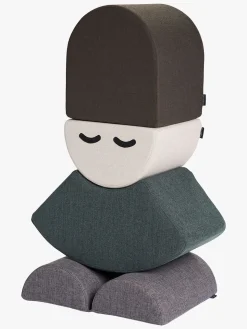 by KlipKlap Mr. Half Circle Face, Beige