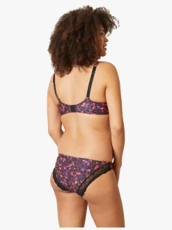 Cache Coeur Lilly Graviditetstrusser, Black/Pink Flower