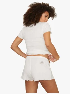 Cache Coeur Trousseau Graviditetsshorts, Natural White