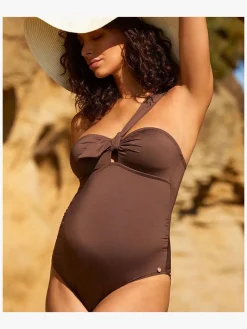 CacheCoeur Cuba Graviditetsbadedragt, Glazed Brown