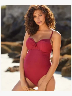 CacheCoeur Monaco Graviditetsbadedragt, Terracotta