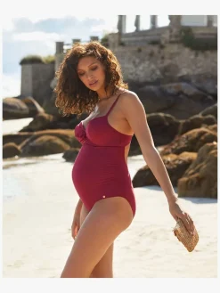 CacheCoeur Monaco Graviditetsbadedragt, Terracotta