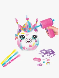 Canal Toys Airbrush Plush Hair'iffic Squishy Bamse Pal-Princess 17 cm