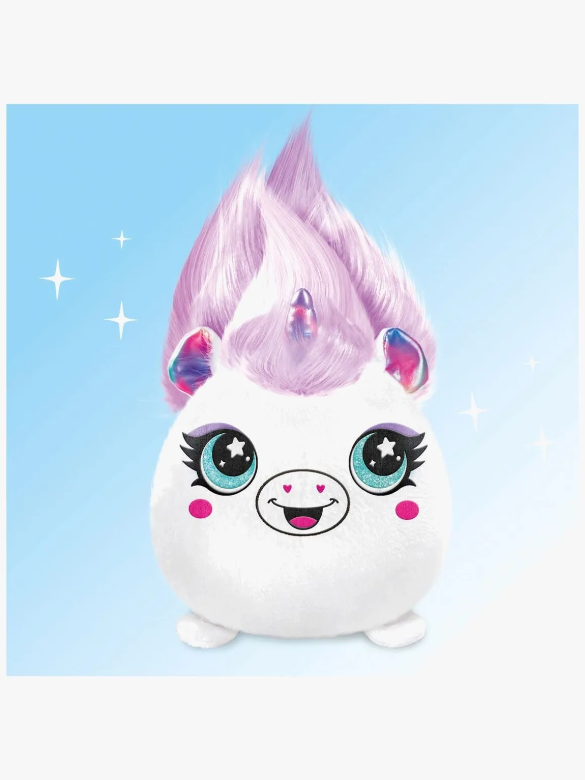 Canal Toys Airbrush Plush Hair'iffic Squishy Bamse Pal-Princess 17 cm