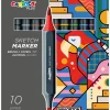Carioca PLUS Illustration Markers 10-pak