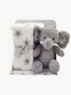 CarloBaby  Tæppe Elefant, Grå