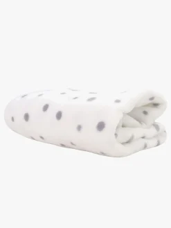 CarloBaby Tæppe Kanin og Rangle, Hvid