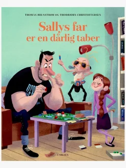 Carlsen Bog Sallys far er en dårlig taber