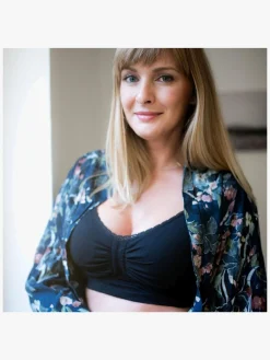 Carriwell Polstret Graviditets- & Ammebh Carri-Gel, Sort