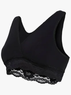 Carriwell Slåom Graviditets- og Amme-BH, Eco, Sort XL