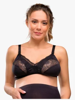 Carriwell Soft as Silk Amme-BH, Sort