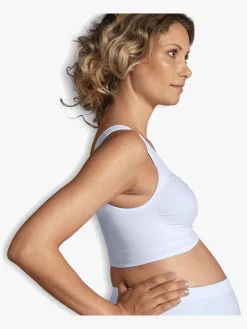 Carriwell Vente-BH Sømløs, Hvid