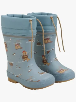 CeLaVi Forede Gummistøvler, Smoke Blue