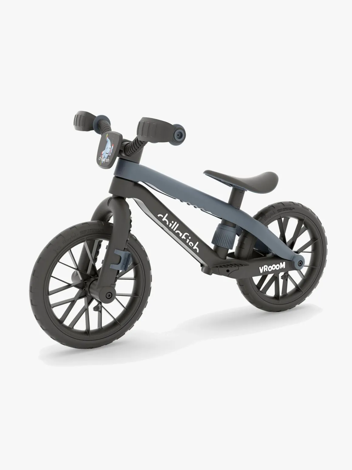 Chillafish BMXie Vroom Løbecykel, Antracitgrå