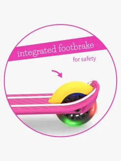 Chillafish Scotti Glow Løbehjul, Pink