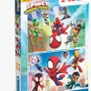 Clementoni Spidey And His Amazing Friends Puslespil 2x60 Brikker
