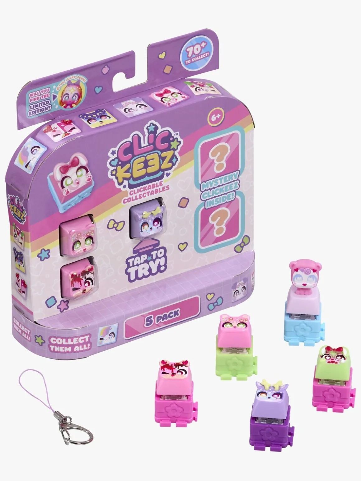 Clickeez Fidget-legetøj Flerpak