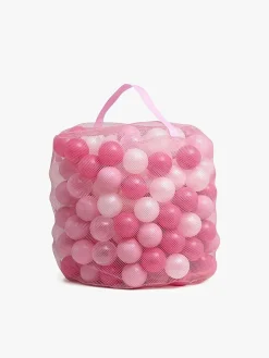 Cloudberry Castle Bløde Bolde 250 Stk., Lyserød/Hvid