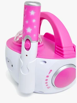 Cloudberry Castle Disko Karaokesæt med 2 Trådløse Mikrofoner