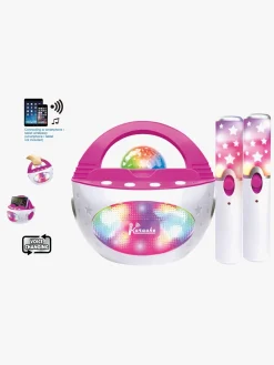 Cloudberry Castle Disko Karaokesæt med 2 Trådløse Mikrofoner