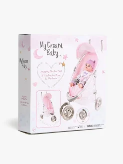 Cloudberry Castle Dukkevogn Jogging, Pink