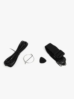 Cloudberry Castle Elektrisk Guitar med Forstærker 80 cm, Rød