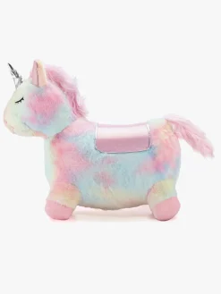 Cloudberry Castle Hoppedyr Enhjørning med Plysbetræk
