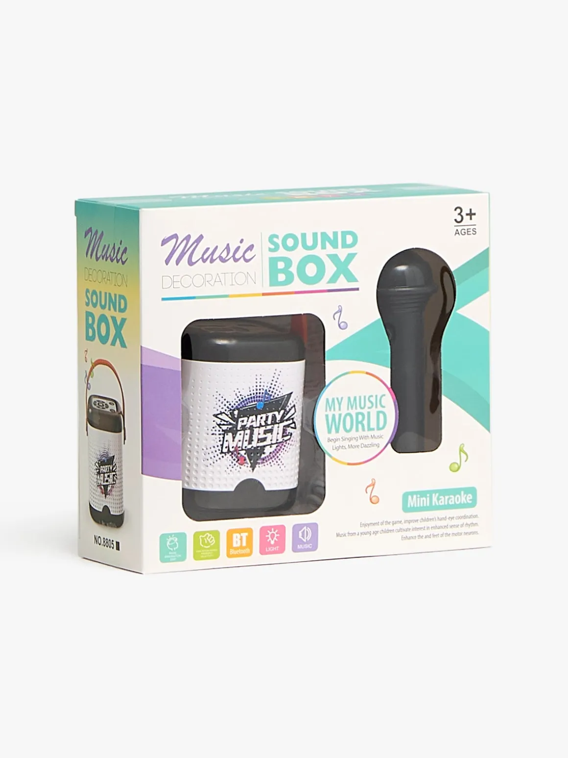 Cloudberry Castle Trådløs Karaokemaskine Mini