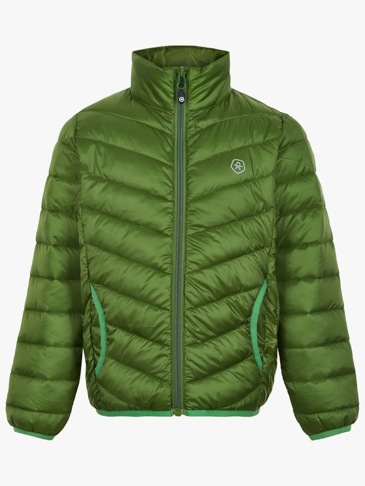 Color Kids Quiltet Packable Jakke, Cactus