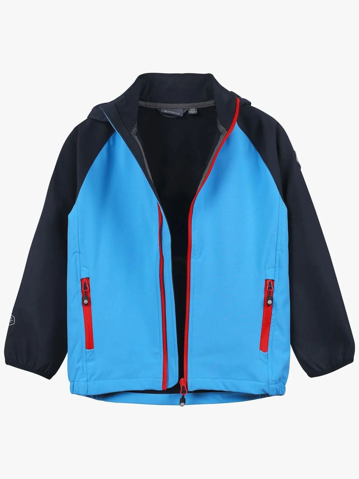 Color Kids Softshelljakke, Azure Blue