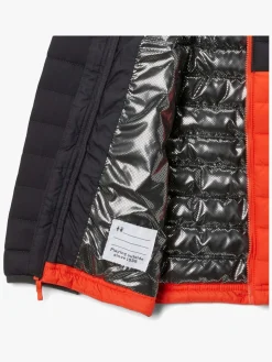 Columbia Powder Lite Dynejakke, Shark/Red Quar