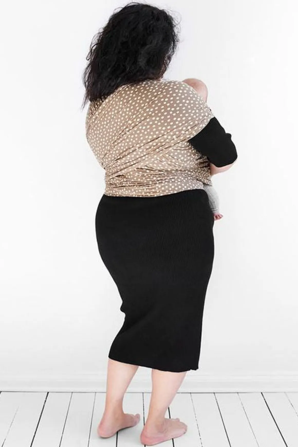 Coracor Strækvikle Big Dot, Taupe