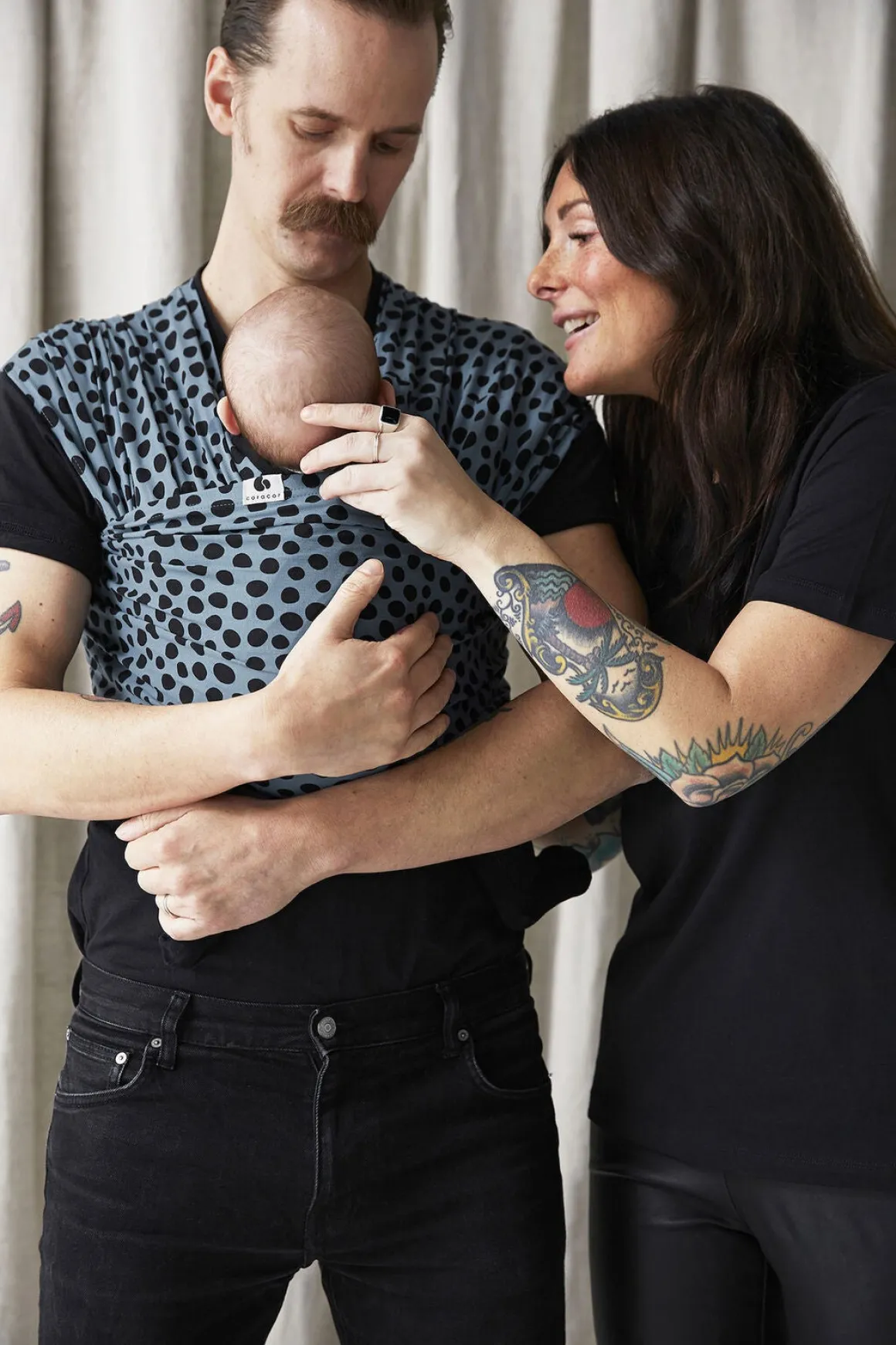 Coracor Vikle Abstract Dot, Blue