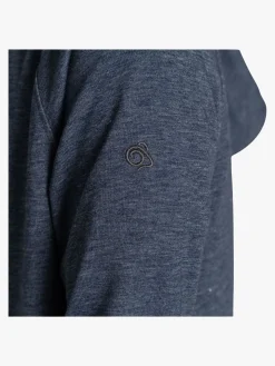 Craghoppers NosiLife Frey  Insektafvisende Hættetrøje, Blue Navy Marl