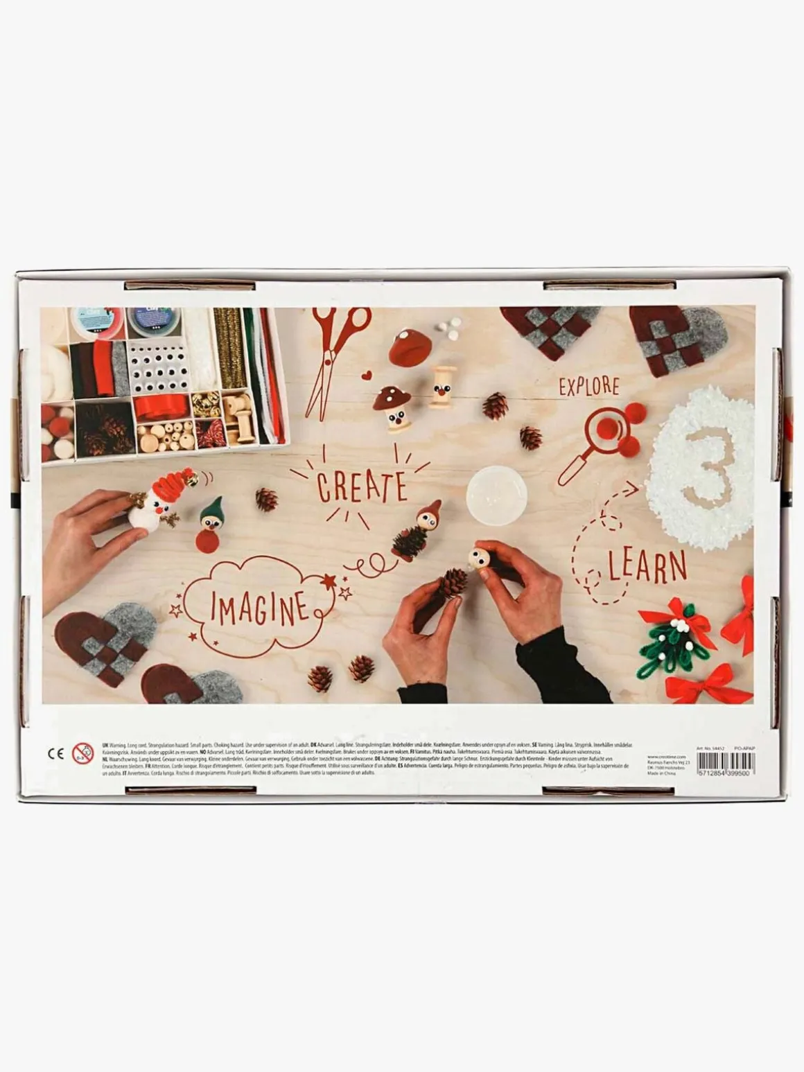 Creativ Company Kreativ Æske Kreasæt Traditionel Jul