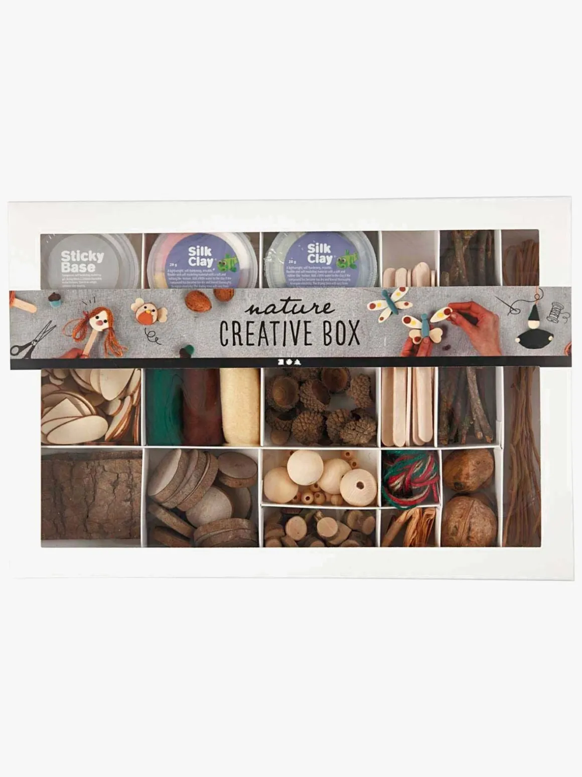 Creativ Company Kreativ Æske Kreasæt Natur