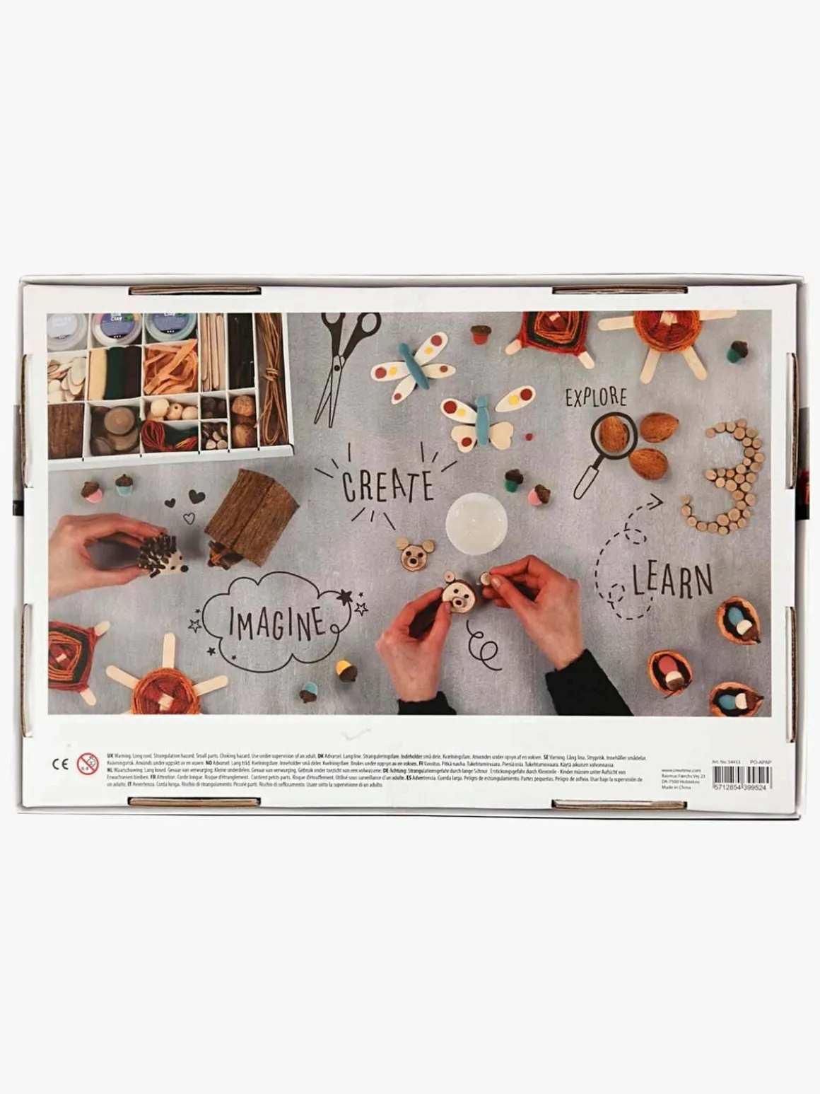 Creativ Company Kreativ Æske Kreasæt Natur