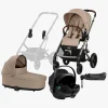 Cybex BALIOS S Lux Duovogn inkl. Axkid GOKID Babyautostol & Base, Almond Beige