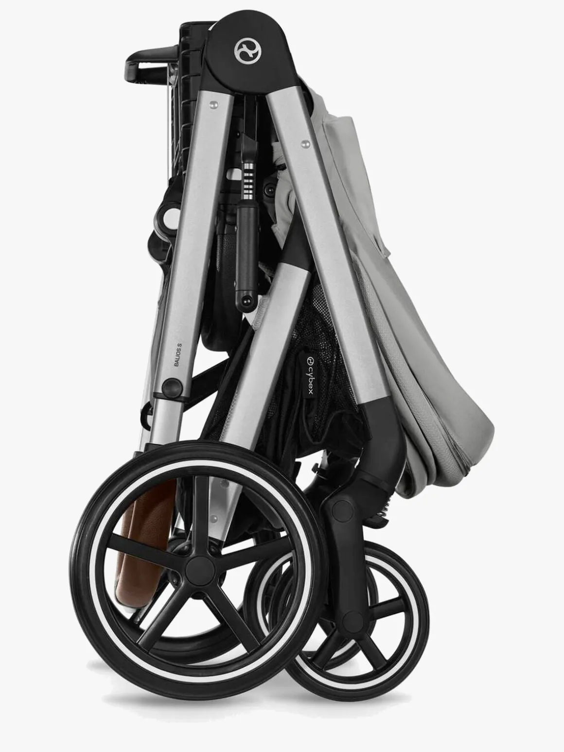 Cybex BALIOS S Lux Klapvogn, Stone Grey/Silver