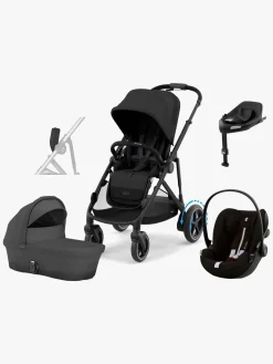 Cybex e-GAZELLE S Duovogn inkl. Cloud G i-Size Plus & Base, Moon Black