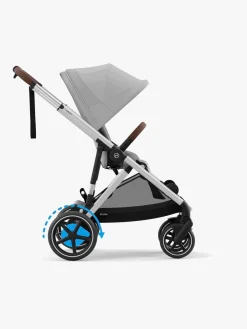 Cybex e-GAZELLE S Klapvogn, Stone Grey/Silver