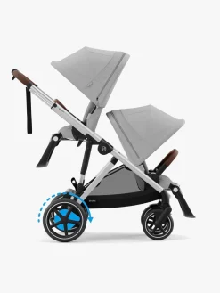 Cybex e-GAZELLE S Klapvogn, Stone Grey/Silver