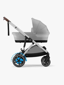 Cybex e-GAZELLE S Klapvogn, Stone Grey/Silver