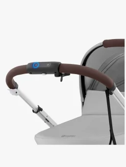 Cybex e-GAZELLE S Klapvogn, Stone Grey/Silver