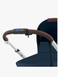 Cybex e-GAZELLE S Klapvogn, Ocean Blue/Silver