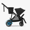 Cybex e-GAZELLE S Klapvogn, Moon Black/Black