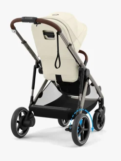Cybex e-GAZELLE S Klapvogn, Seashelle Beige/Taupe