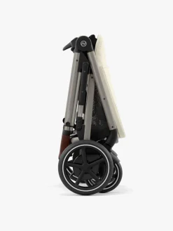 Cybex e-GAZELLE S Klapvogn, Seashelle Beige/Taupe