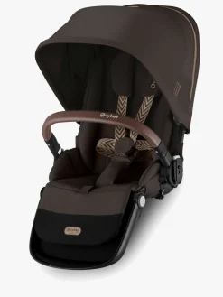 Cybex e-Gazelle S Tvillingevogn, Chocolate Brown/Taupe
